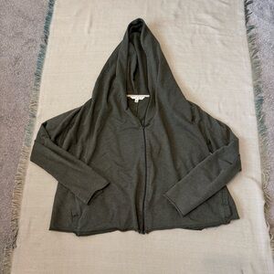 CAbi #678 Hudson Hoodie Olive Green Size M